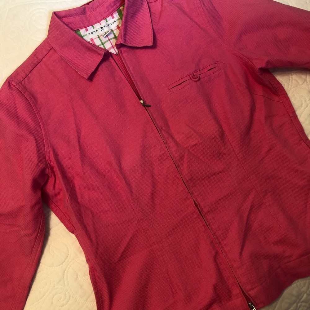 💕Tommy Hilfiger Pink Jacket💕